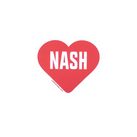 NASH Heart Sticker