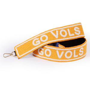 Tennessee Go Vols Beaded Purse Strap