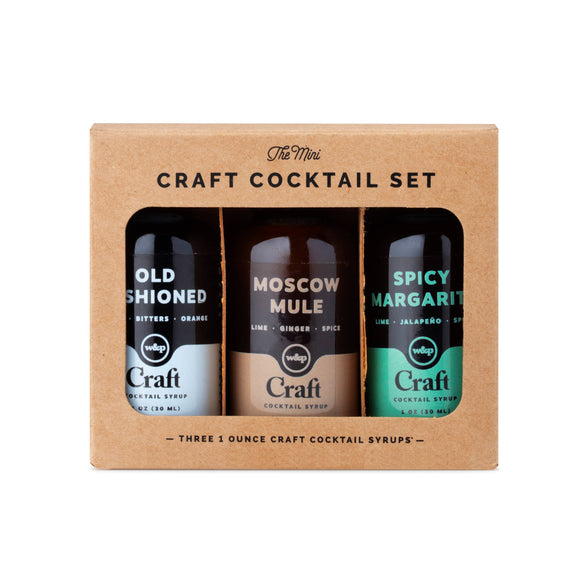 Mini Cocktail Syrup 3-Pack Set
