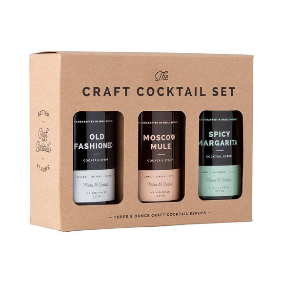 Craft Cocktail Syrup Set 8 oz