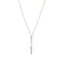 mini bar necklace | STERLING SILVER (WARRIOR)