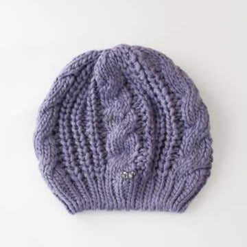 Knit Slouch - Adult, Ash Purple Grey