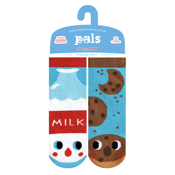 Milk & Cookies Kids Socks 1-3