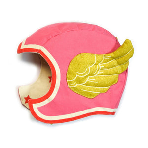 Pink Winged Hat (S/M)