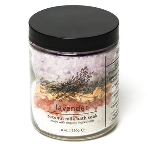 Lavender | Coconut Milk Bath Soak