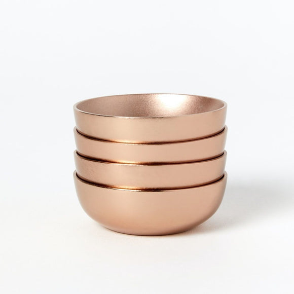 Rosé Mini Bowls, Set of 4