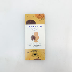 Tempered Milk Chocolate Maple Bourbon