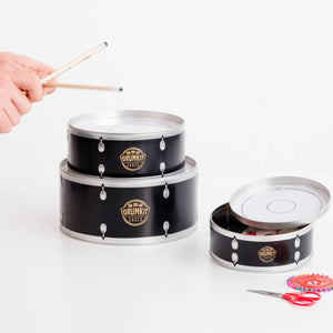 Drum Kit Case Storage Tins
