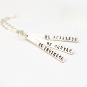 "Be Truthful" Gandhi Necklace