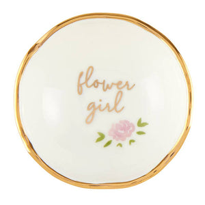 Flower Girl Jewelry Dish