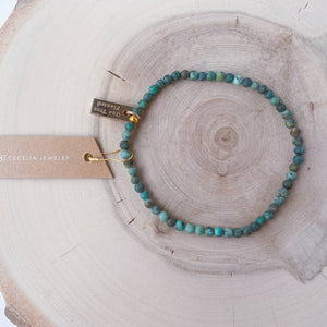 Gemstone Ankle Bracelets African Turquoise