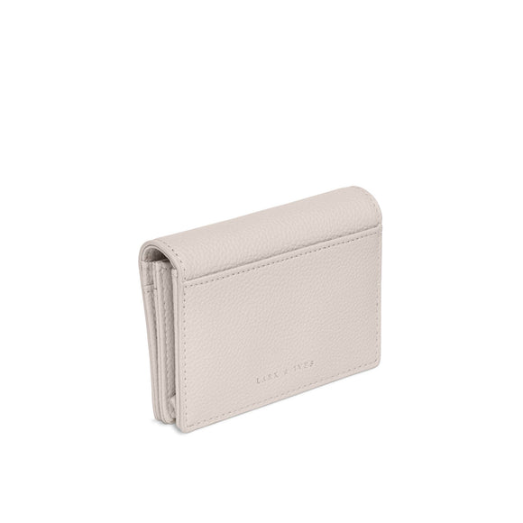 Petite Card Case Holder Oyster Beige