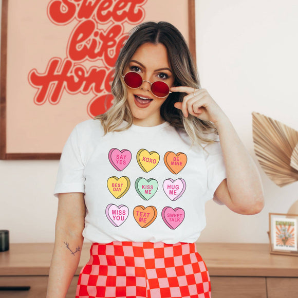 Candy Heart Valentine T-shirt