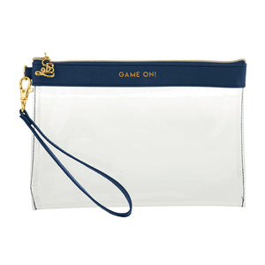 Clear Wristlet - Game On
