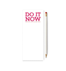 Do It Now Skinny Notepad