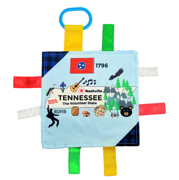 Tennessee Crinkle Tag Square 8