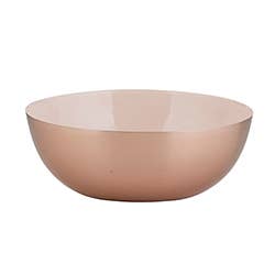 Blush And Copper Bowl