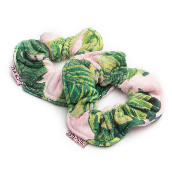 Towel Scrunchie Palm Print