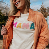 Mama Color Block Tee