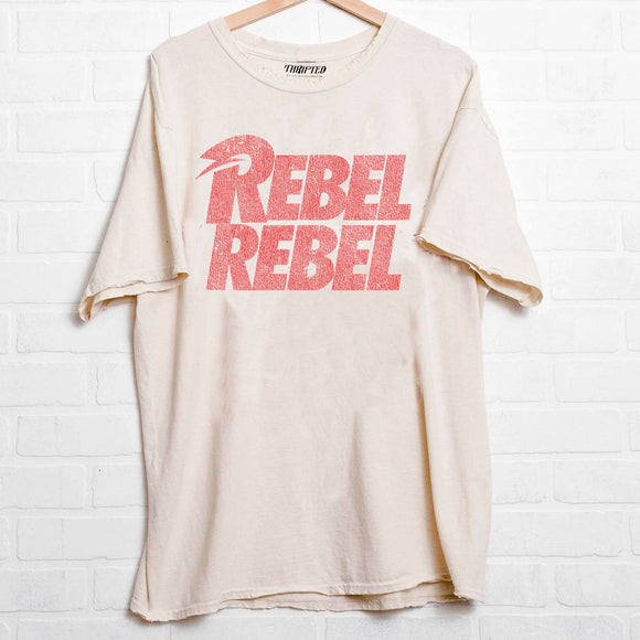 David Bowie Rebel Off White T-Shirt