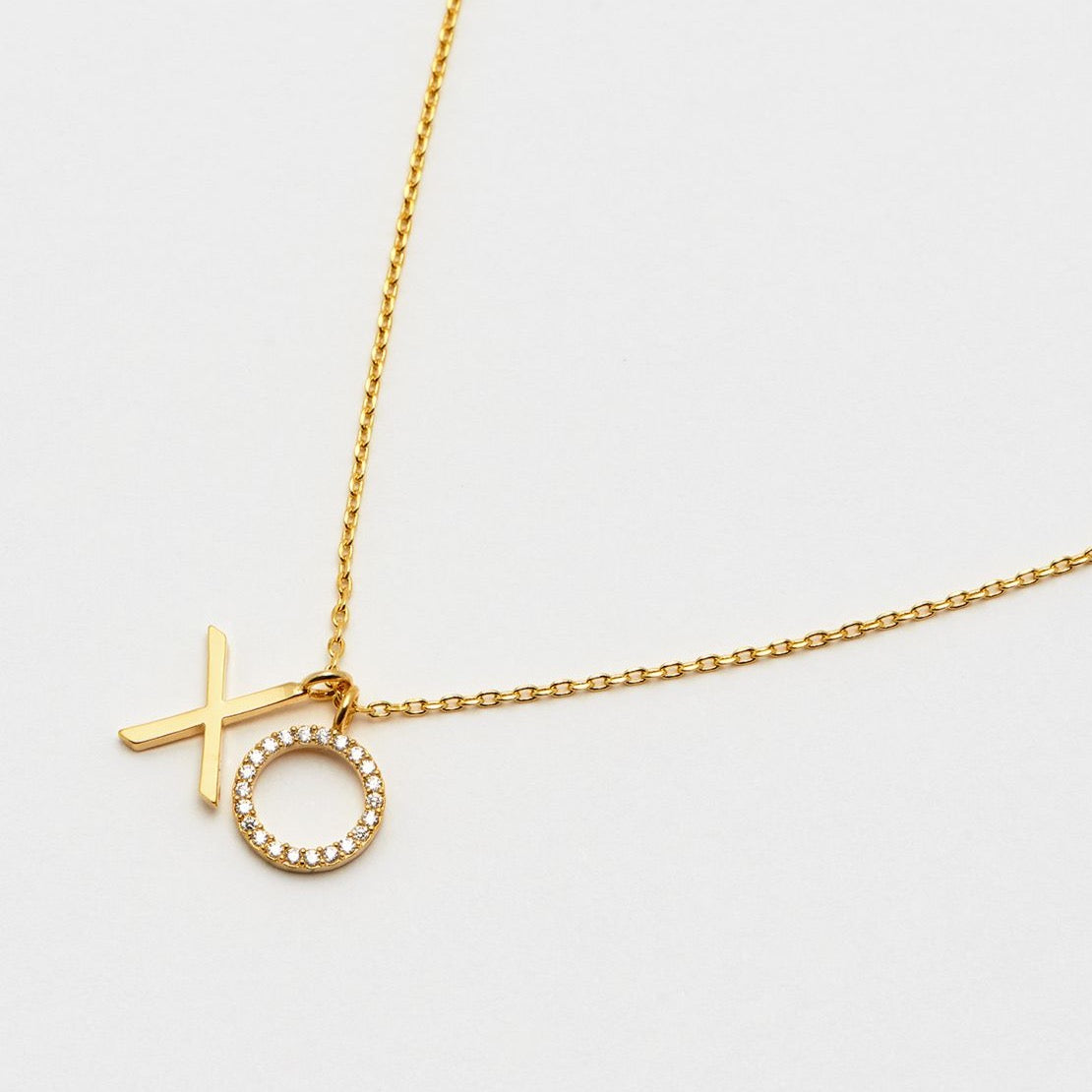 Xo Necklace Gold Sercy+Co