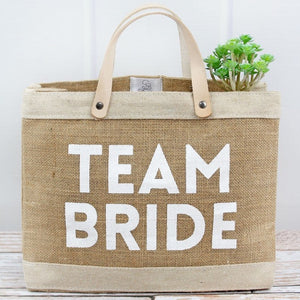 Mini Market Tote - Team Bride