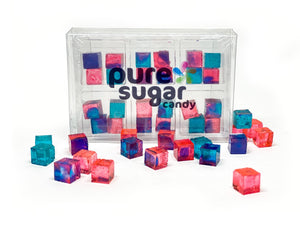 Candy Cubes Cotton Candy 6 pack tray